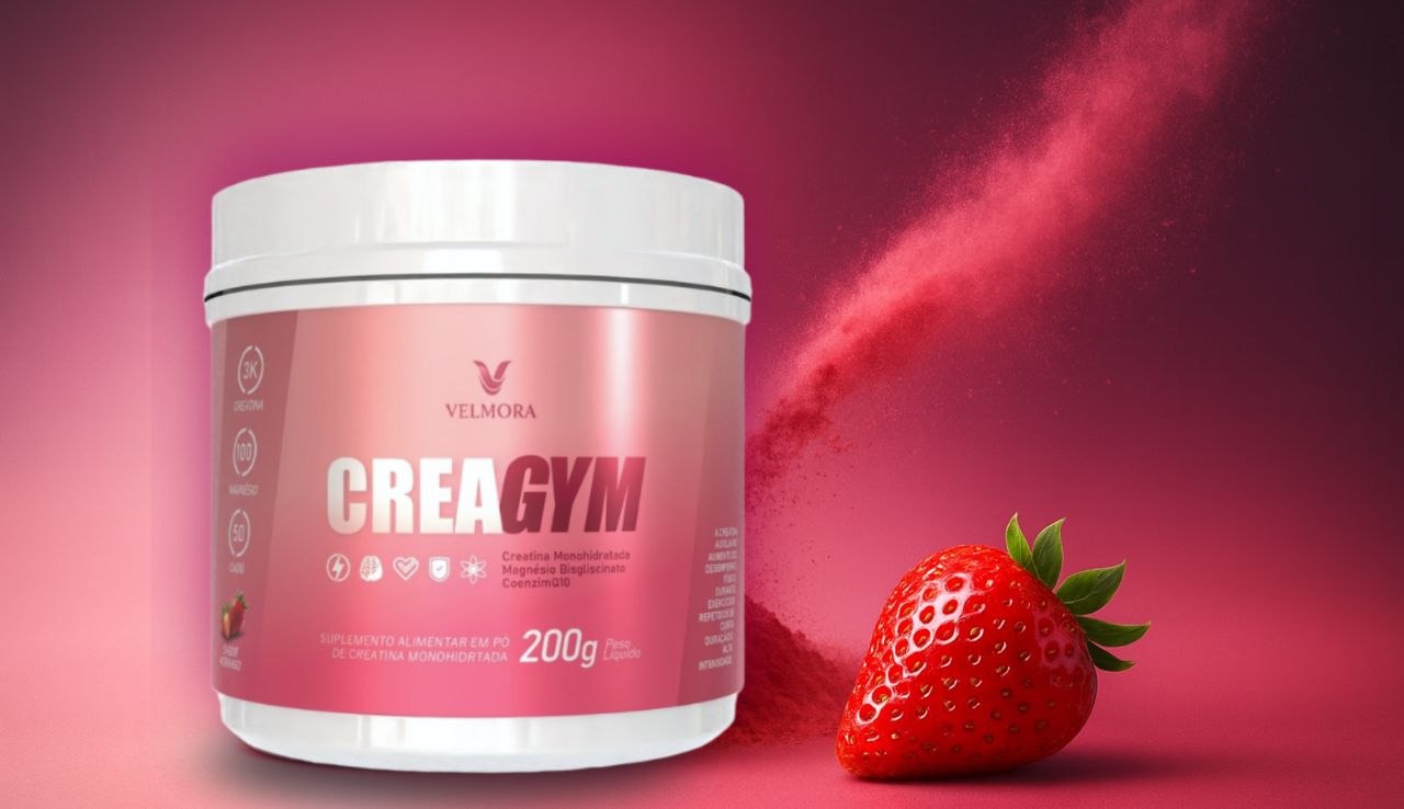 CREAGYM CREATINA MONOHIDRATADA (200G)