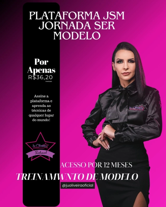 CURSO DE MODELO E MANEQUIM- PLATAFORMA DE VIDEO AULAS- ACESSO POR 365 DIAS