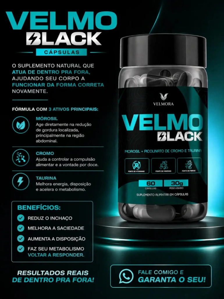 O2 Black Capsulas Saúde Total